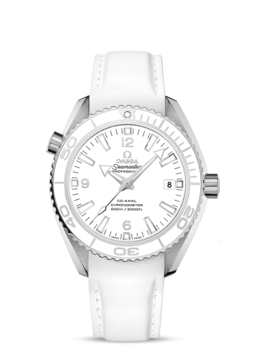 Omega Seamaster Planet Ocean 600M Co-Axial 42 Stainless Steel / White / Rubber